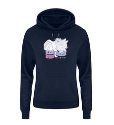Damenhoodie Tyke Flow Navy van espero