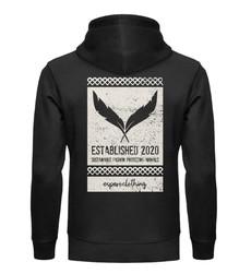 Herrenhoodie Icon mit Backprint via espero