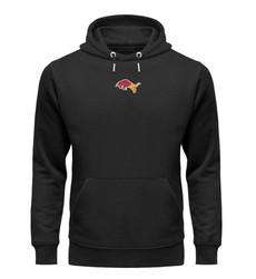 Exklusiv: Herrenhoodie Respect Stick Schwarz via espero