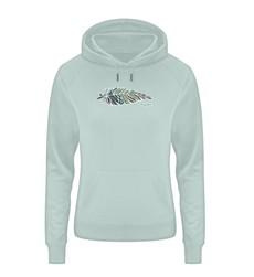 Exklusiv: Damenhoodie Life Fly Mint via espero