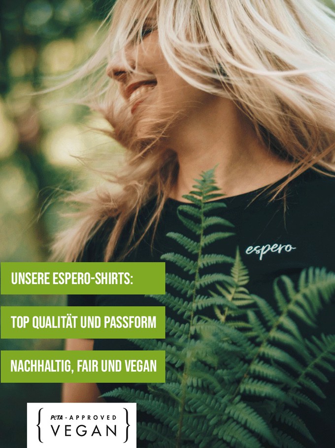 Exklusiv: Damenshirt Life Fly Weiß from espero