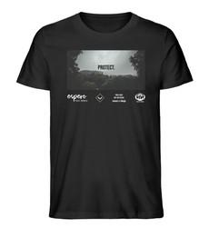 Herrenshirt Wings Protect Schwarz van espero