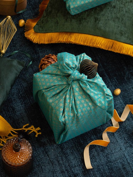 Furoshiki Gift Wrap Jade FabRap™ - Fabric Gift Wrap from FabRap