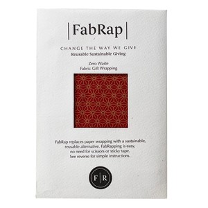 Ruby Fabric Gift Wrap Furoshiki Cloth - Single Sided from FabRap