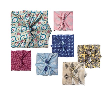 Furoshiki Spring Starter Gift Set - 5 Pieces from FabRap