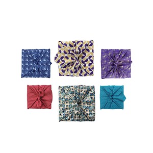 Furoshiki Classic Mix Christmas Fabric Gift Wrapping Bundle - 6 Single Sided Pieces from FabRap