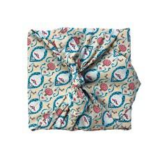 Teal Fabric Gift Wrap Furoshiki Cloth - Single Sided van FabRap