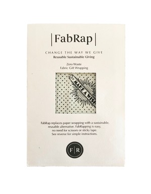 Furoshiki Gift Wrap Make A Wish - Fabric Gift Wrap from FabRap
