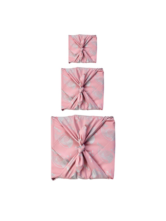 Furoshiki Fabric Gift Wrap - 3  Pack Single Sided Bundle from FabRap