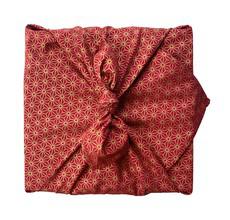 Ruby Fabric Gift Wrap Furoshiki Cloth - Single Sided van FabRap