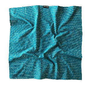 Furoshiki Ocean Fabric Gift Wrap from FabRap