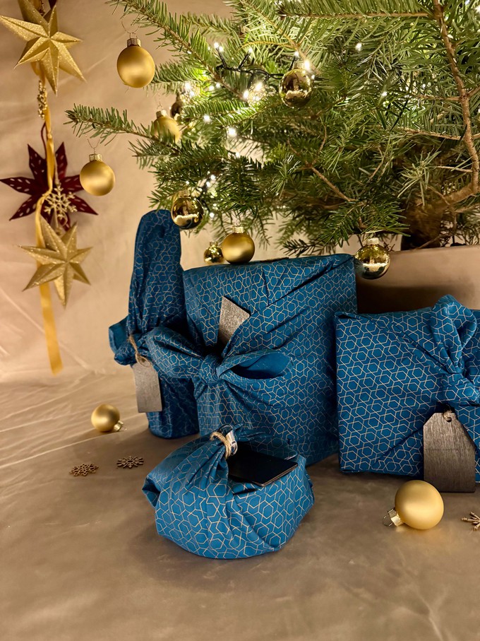 Furoshiki Ocean FabRap™ - Fabric Gift Wrap from FabRap