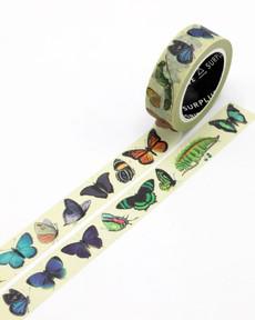 Washi-tape vlinders via Fairy Positron