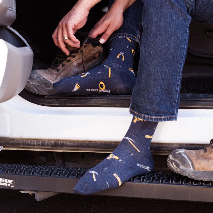 Sokken “Construction” from Fairy Positron