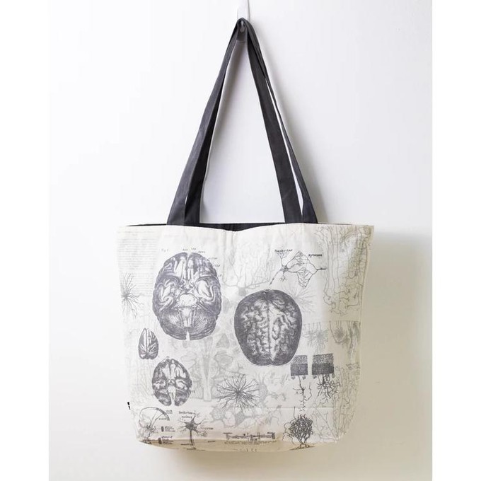 Schoudertas anatomie van het brein (wit) from Fairy Positron