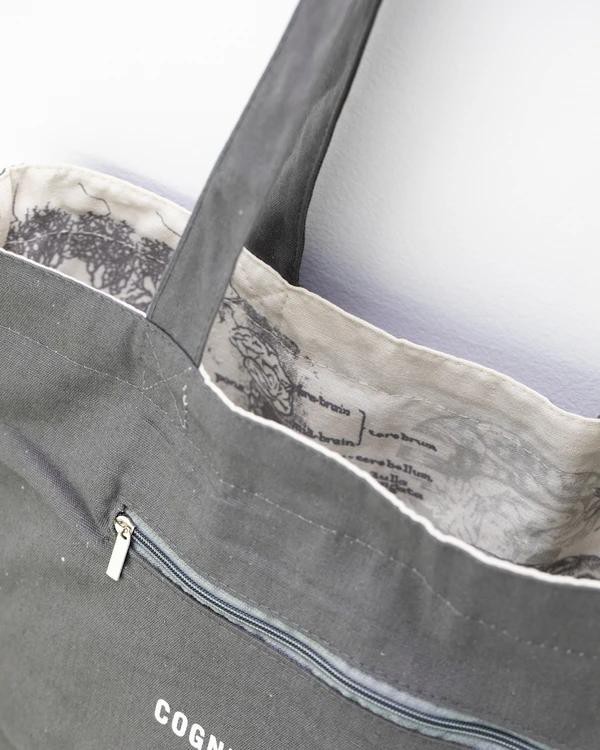 Schoudertas anatomie van het brein (wit) from Fairy Positron