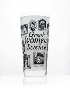 Bierglas "Great Women of Science" via Fairy Positron