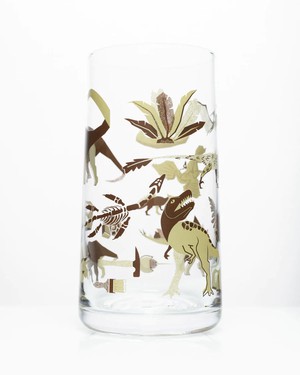 Glas retro paleontologie from Fairy Positron