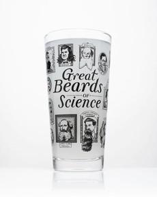 Bierglas "Great Beards of Science" via Fairy Positron