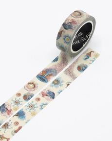 Washi-tape Kwallen (Ernst Haeckel) via Fairy Positron