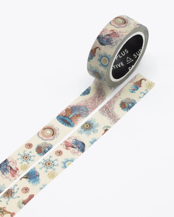 Washi-tape Kwallen (Ernst Haeckel) from Fairy Positron