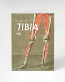 Wenskaart "It’s going tibia OK" van Fairy Positron