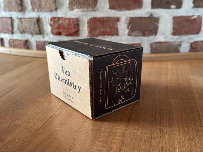 Glazen Mok “The Chemistry of Tea” from Fairy Positron