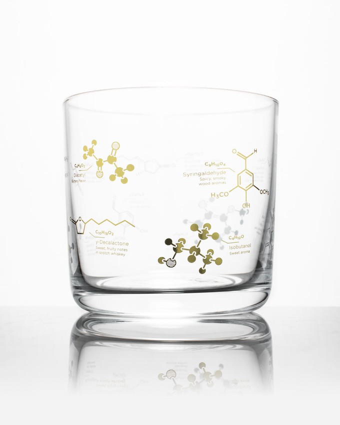 Whiskyglas "the chemistry of whiskey" from Fairy Positron