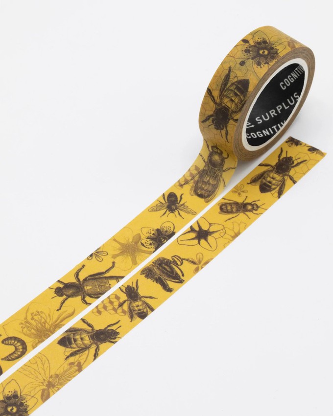 Washi-tape honingbij from Fairy Positron