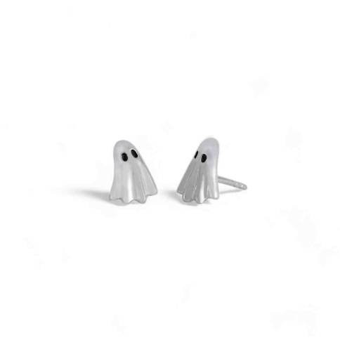 Zilveren oorbellen spoken (studs) from Fairy Positron