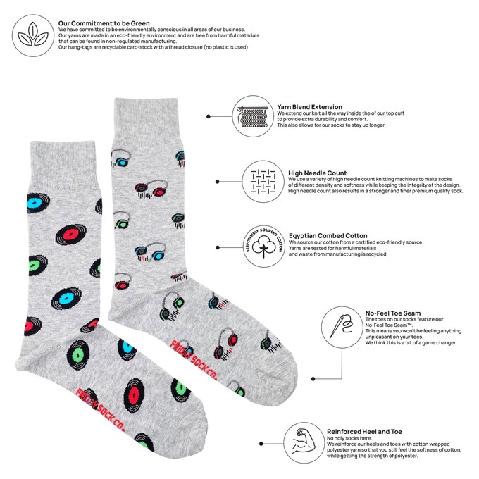 Sokken LP & Hoofdtelefoon from Fairy Positron