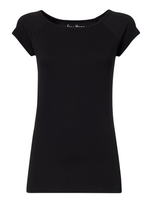 Cap sleeve black from FellHerz T-Shirts - bio, fair & vegan
