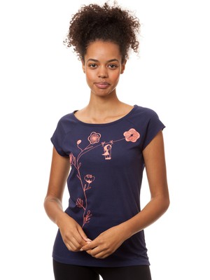Rocking Girl Cap Sleeve midnight from FellHerz T-Shirts - bio, fair & vegan