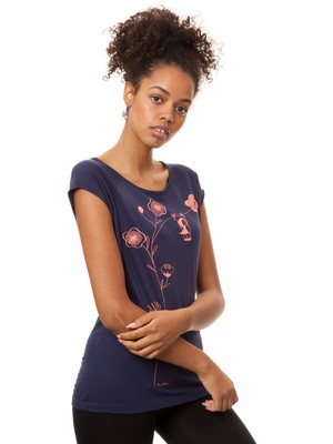 Rocking Girl Cap Sleeve midnight from FellHerz T-Shirts - bio, fair & vegan