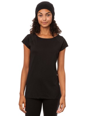 Cap sleeve black from FellHerz T-Shirts - bio, fair & vegan