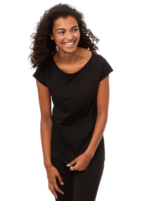 Cap sleeve black from FellHerz T-Shirts - bio, fair & vegan
