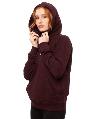 Moon Girl Navy Hoodie from FellHerz T-Shirts - bio, fair & vegan