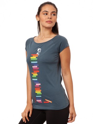 Books Girl Cap Sleeve thundercloud from FellHerz T-Shirts - bio, fair & vegan