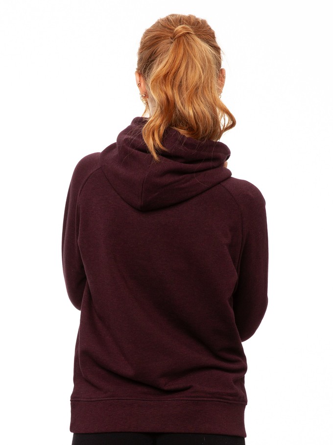 Moon Girl Navy Hoodie from FellHerz T-Shirts - bio, fair & vegan