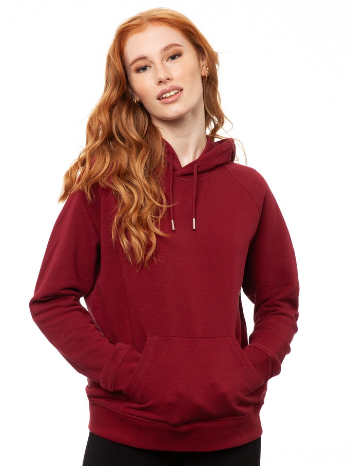 Hoodie Burgundy from FellHerz T-Shirts - bio, fair & vegan