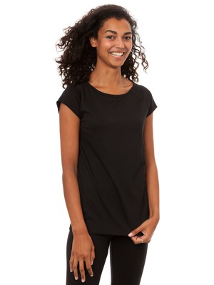 Cap sleeve black from FellHerz T-Shirts - bio, fair & vegan
