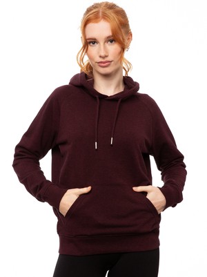 Moon Girl Navy Hoodie from FellHerz T-Shirts - bio, fair & vegan