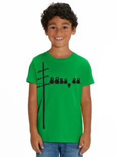 Make some noise Kids T-Shirt fresh green van FellHerz T-Shirts - bio, fair & vegan