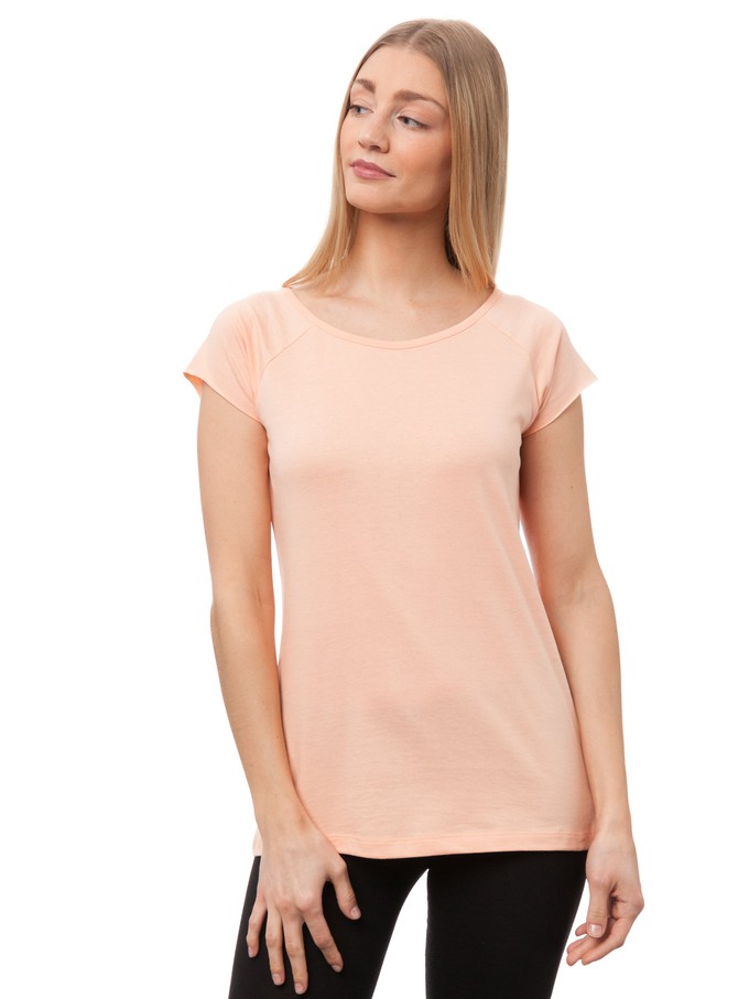 Cap Sleeve apricot from FellHerz T-Shirts - bio, fair & vegan