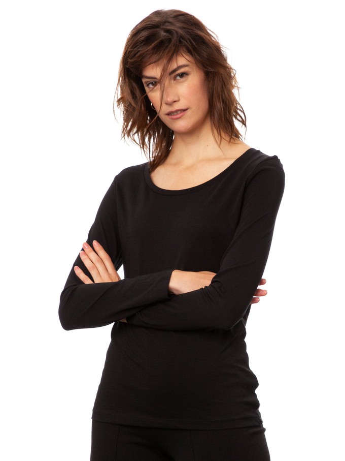 Long sleeve black from FellHerz T-Shirts - bio, fair & vegan