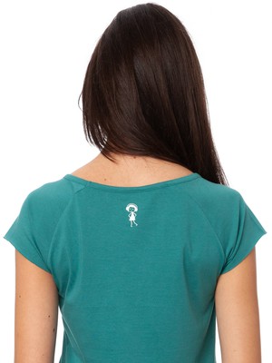 La Capitana Cap Sleeve young green from FellHerz T-Shirts - bio, fair & vegan