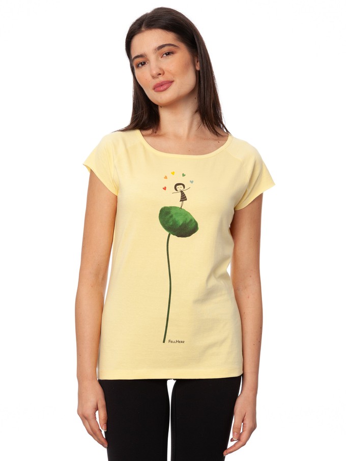 Rainbow Jongleuse Cap Sleeve vanilla from FellHerz T-Shirts - bio, fair & vegan