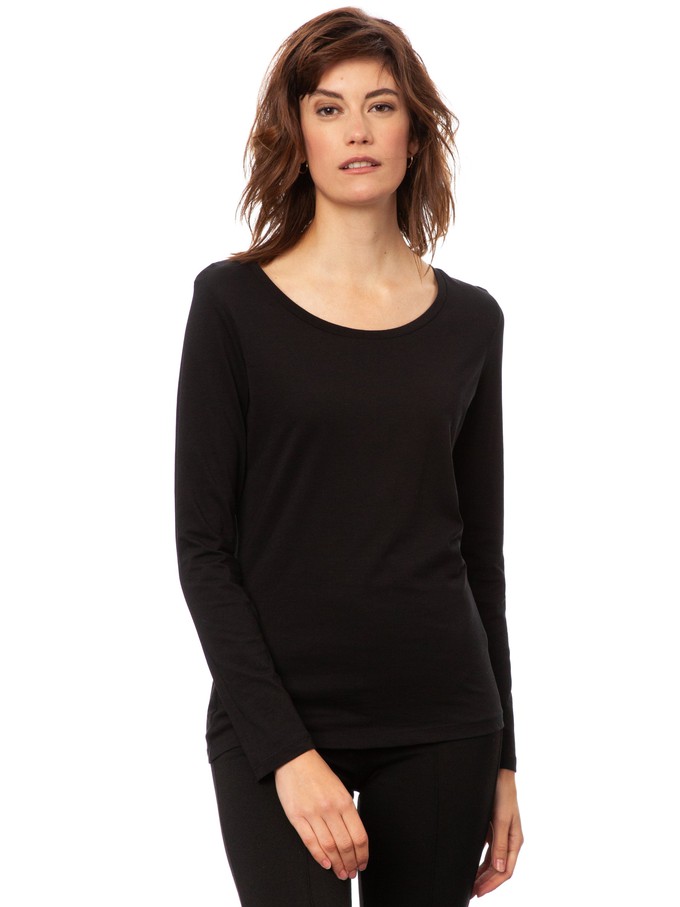 Long sleeve black from FellHerz T-Shirts - bio, fair & vegan