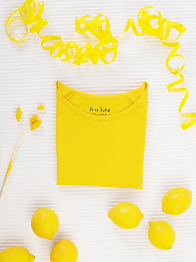 Cap Sleeve pollen size XL from FellHerz T-Shirts - bio, fair & vegan