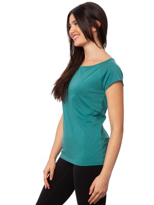 Cap Sleeve jungle green from FellHerz T-Shirts - bio, fair & vegan